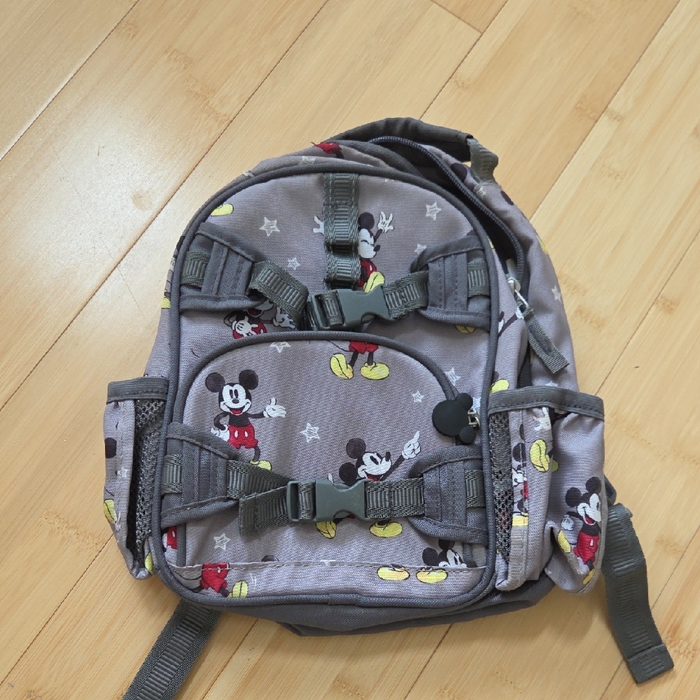Mickey Mouse Kids Backpack - Gray